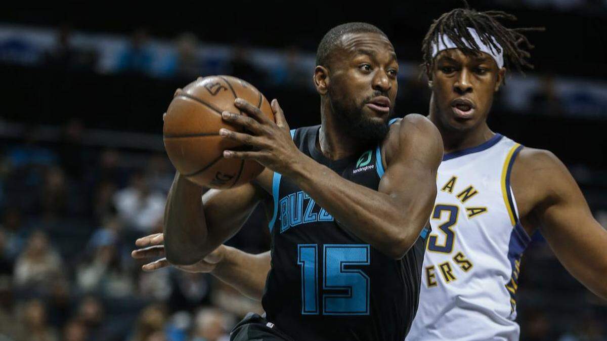 Charlotte Hornets star Kemba Walker (15) will reach unrestricted free-agency for the first time in his career in July.
