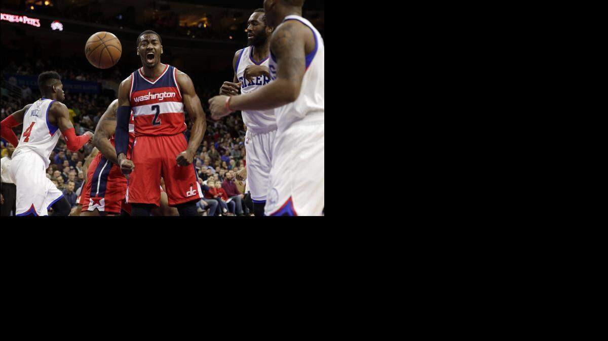
Washington Wizards guard John Wall (2) grew up in Raleigh before playing for Kentucky and becoming the No. 1 overall pick in the 2010 NBA draft.
