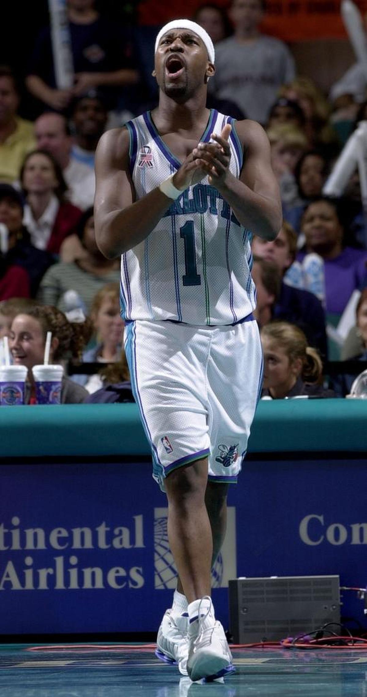 The Charlotte Hornets chose UCLA point guard Baron Davis with the third pick of the 1999 NBA draft.