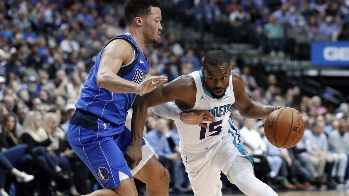Charlotte Hornets All-Star Kemba Walker, right, is a free agent this summer. His decision figures to be a balance between chance to win and earning power.