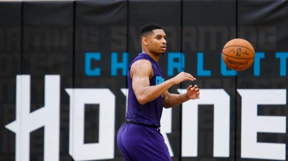 Former N.C. State guard Allerik Freeman, who grew up in Charlotte, had a pre-draft workout with the hometown Hornets on Saturday at the Spectrum Center.