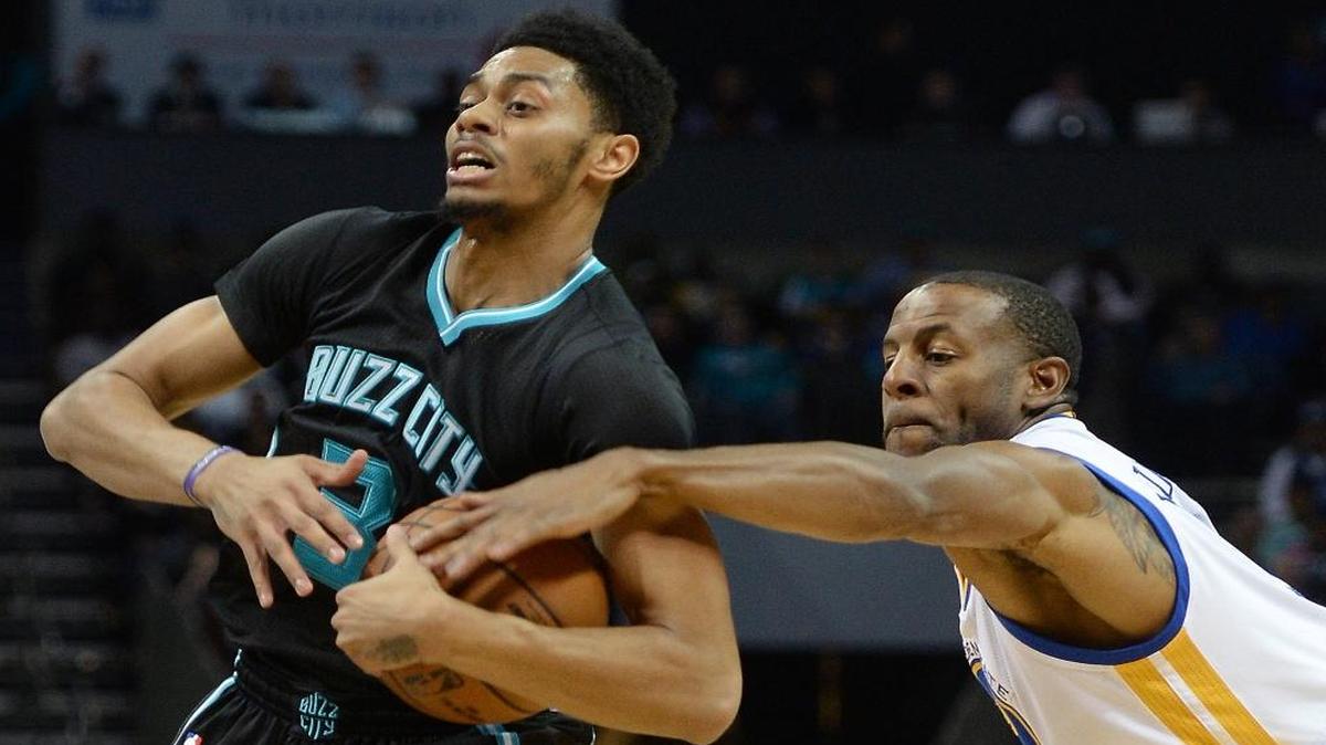 Charlotte Hornets guard Jeremy Lamb, left, saw his performance and his playing time tail off the second half of last season.
