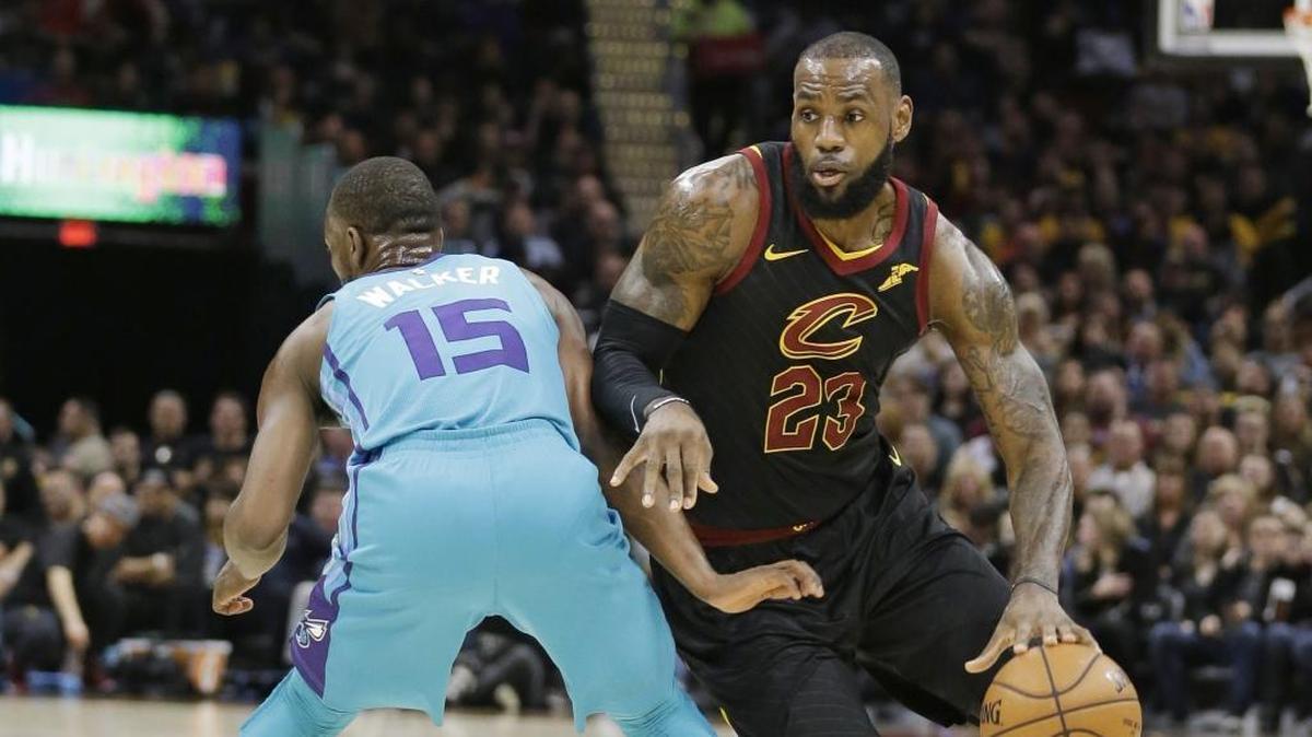 To beat LeBron James (23) and the Cleveland Cavaliers Friday, the Charlotte Hornets – including All-Star Kemba Walker (15) – had to be far more clutch at the foul line.