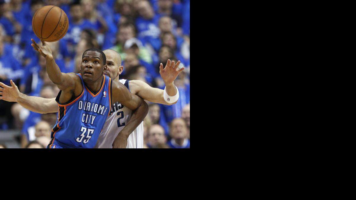 
Oklahoma City Thunder forward Kevin Durant (35) will be a huge challenge for the Charlotte Hornets to guard in their first game back from All-Star break.
