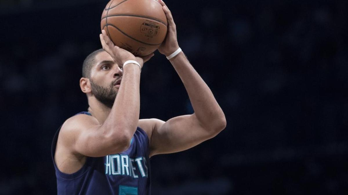 Nic Batum and the Charlotte Hornets are shooting for a spot in the NBA playoffs.