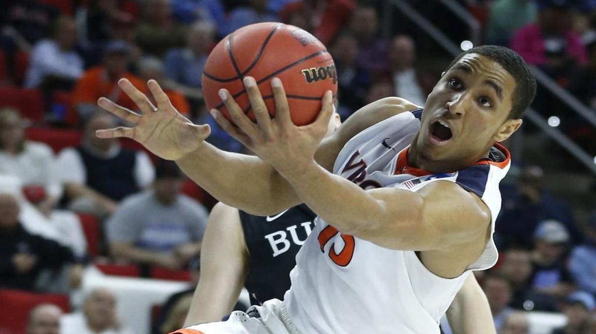 Some NBA teams see Virginia's Malcolm Brogdon as eventually playing point guard. He played mostly shooting guard for the Cavaliers.