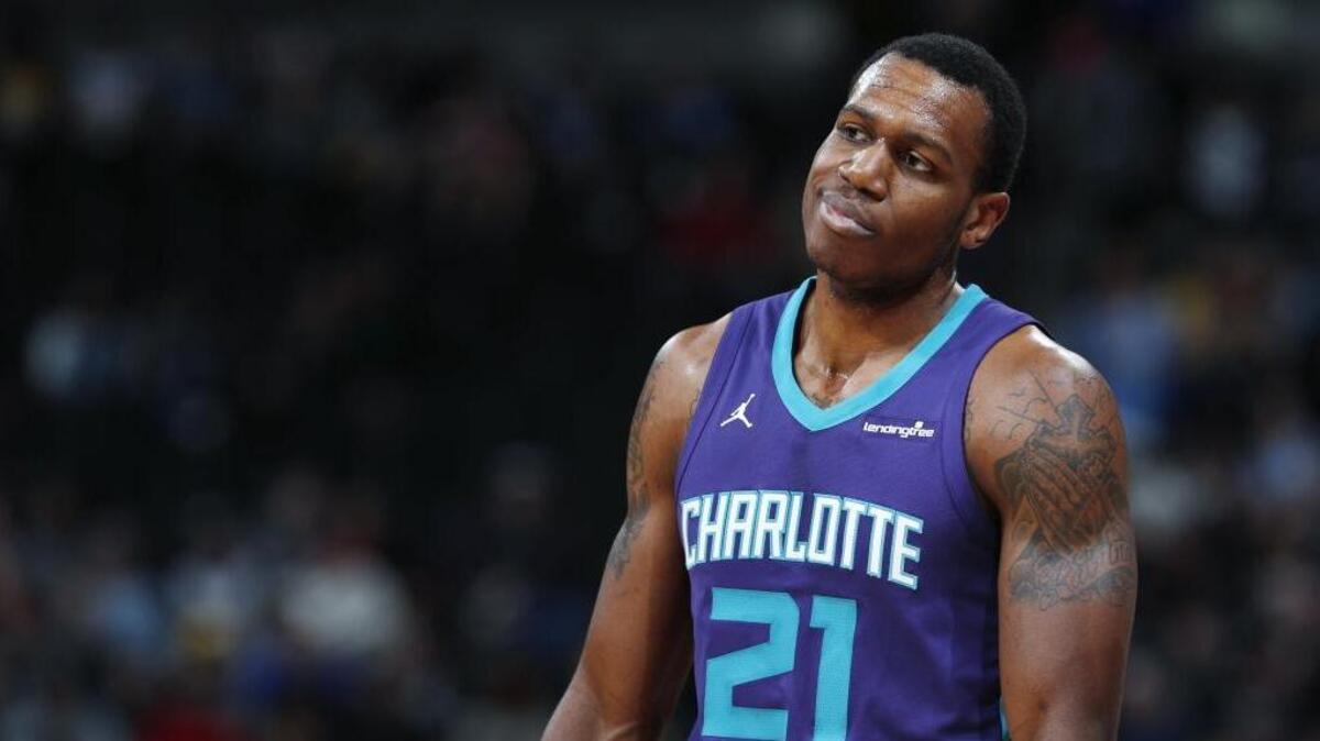 Forward Treveon Graham averaged about 16 minutes per game last season for the Charlotte Hornets. He'll be a free agent July 1.