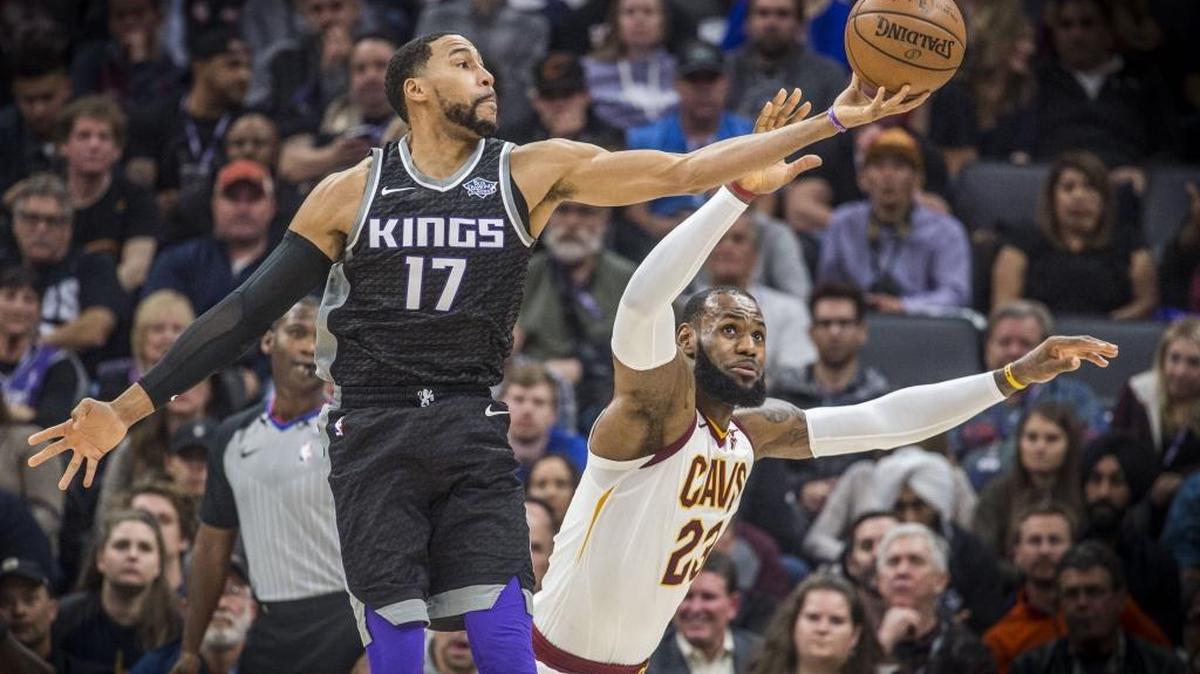 The Sacramento Kings' Garrett Temple (17) got a boost to his NBA career during a stint in Charlotte.