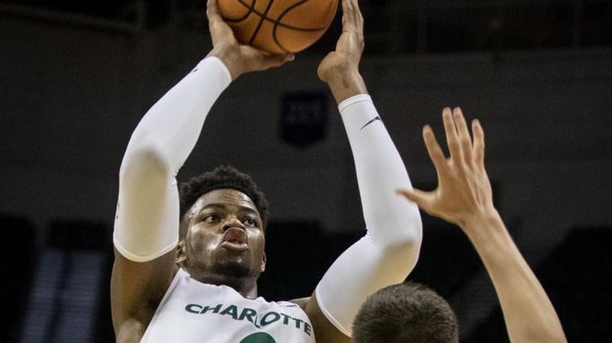 Charlotte 49ers center Jailan Haslem is coming off a double-double (10 points, 11 rebounds) in Thursday’s 91-83 Conference USA loss to Marshall at Halton Arena.