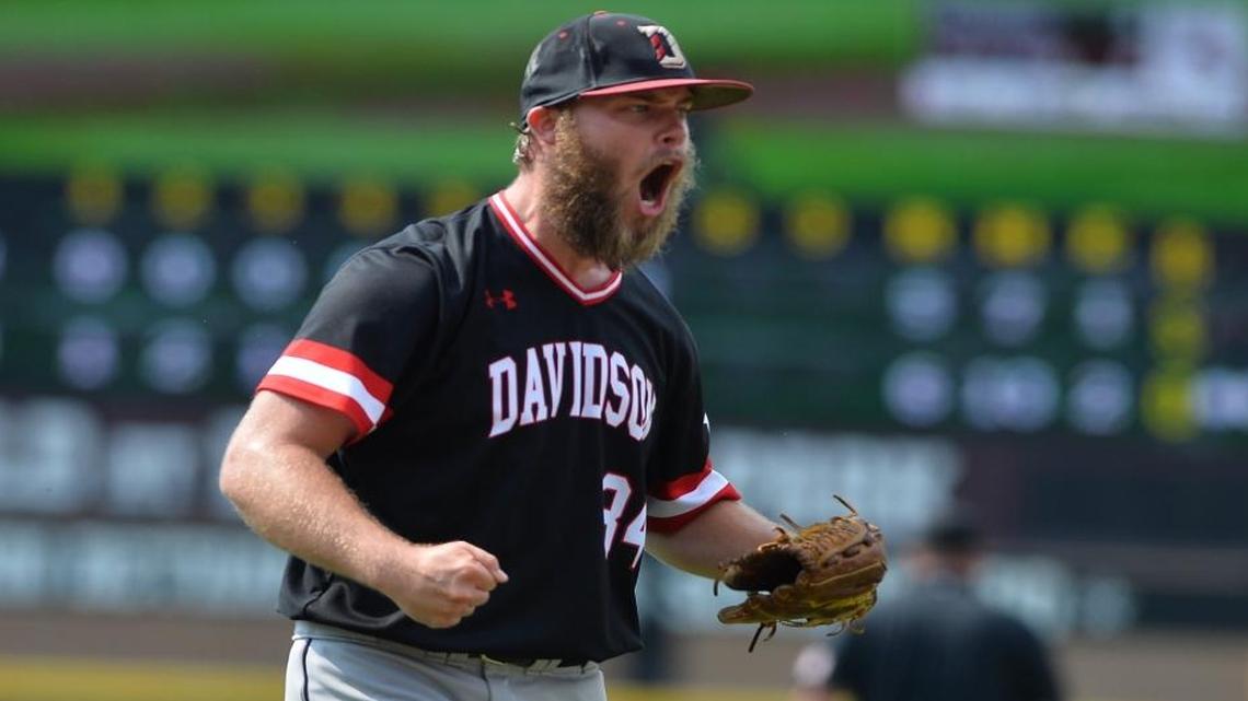 Davidson pitcher Durin O’Linger planned to go to pharmacy school, but an NCAA tournament run to the Super Regionals has changed his course.