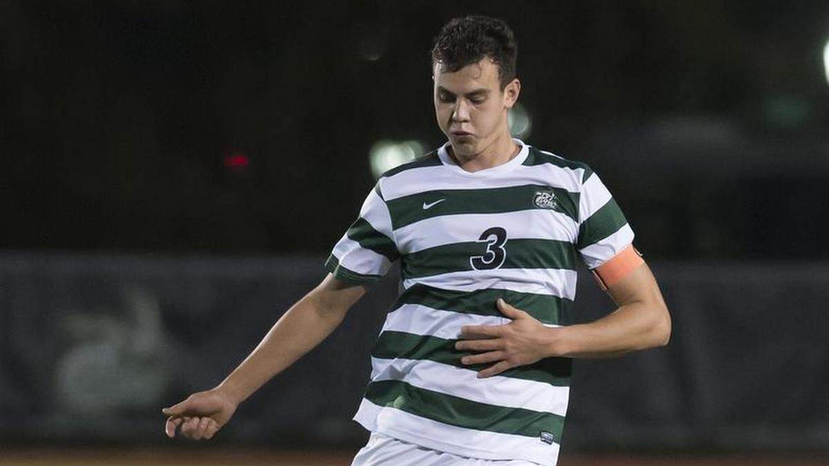 Charlotte 49es defender Callum Montgomery was the fourth overall pick in Friday’s Major League Soccer SuperDraft.