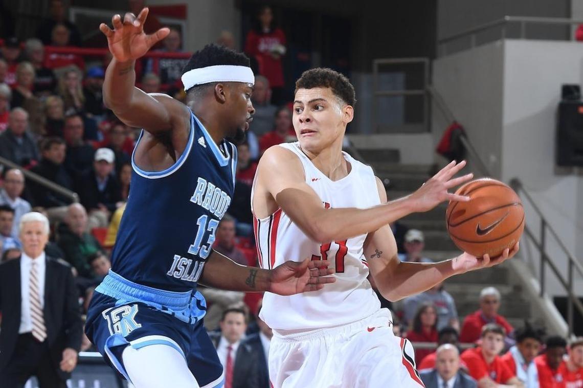 Davidson’s Kellan Grady (31) was last season’s Atlantic 10 rookie of the year.
