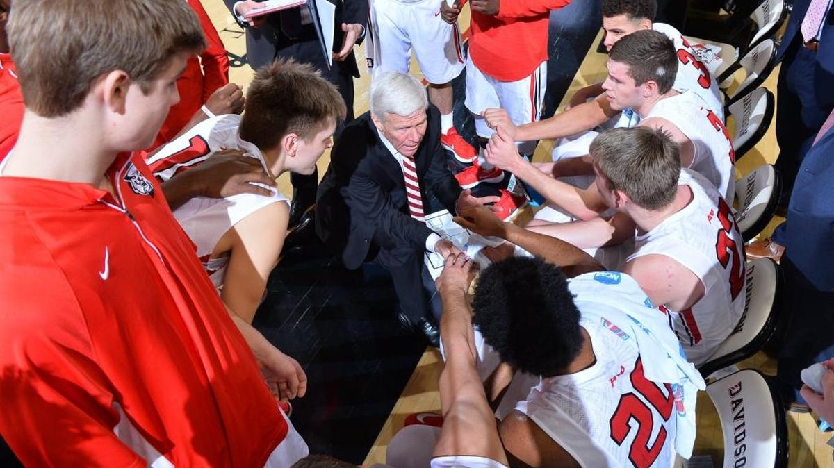 Davidson coach Bob McKillop’s Wildcats have won three straight, including a win against George Washington at Belk Arena on Wednesday.