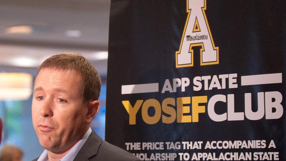Appalachian State football coach Scott Satterfield.