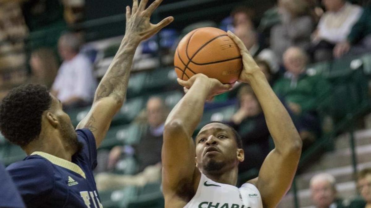 Charlotte 49ers shooting guard Andrien White didn’t start Thursday’s game, but his 28 points (15 in the second half) kept the 49ers in it during one stretch.