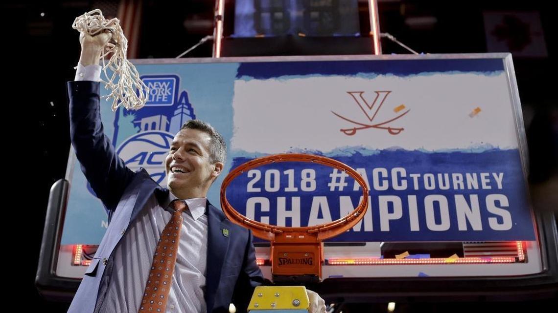 Will Virginia coach Tony Bennett get to cut down the nets again in the NCAA tournament?