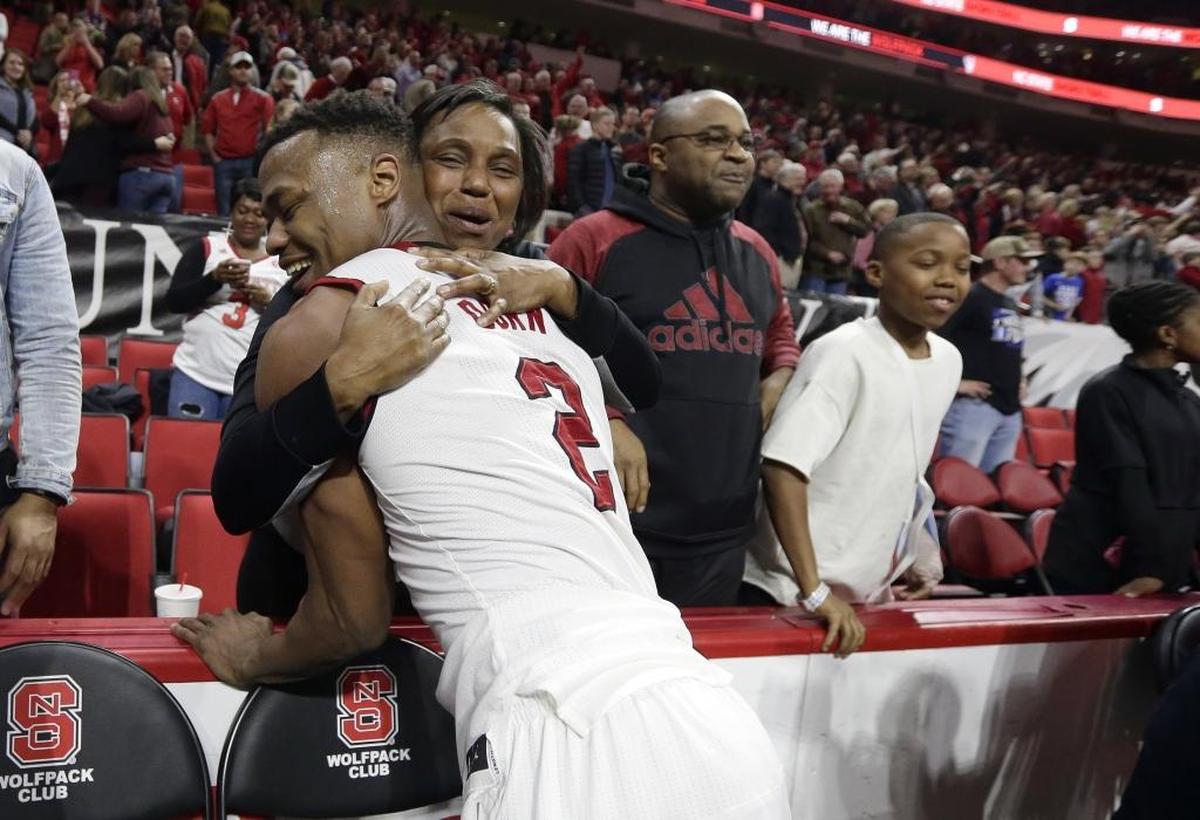 North Carolina State's Torin Dorn (2) is the team’s second-leading scorer this season.