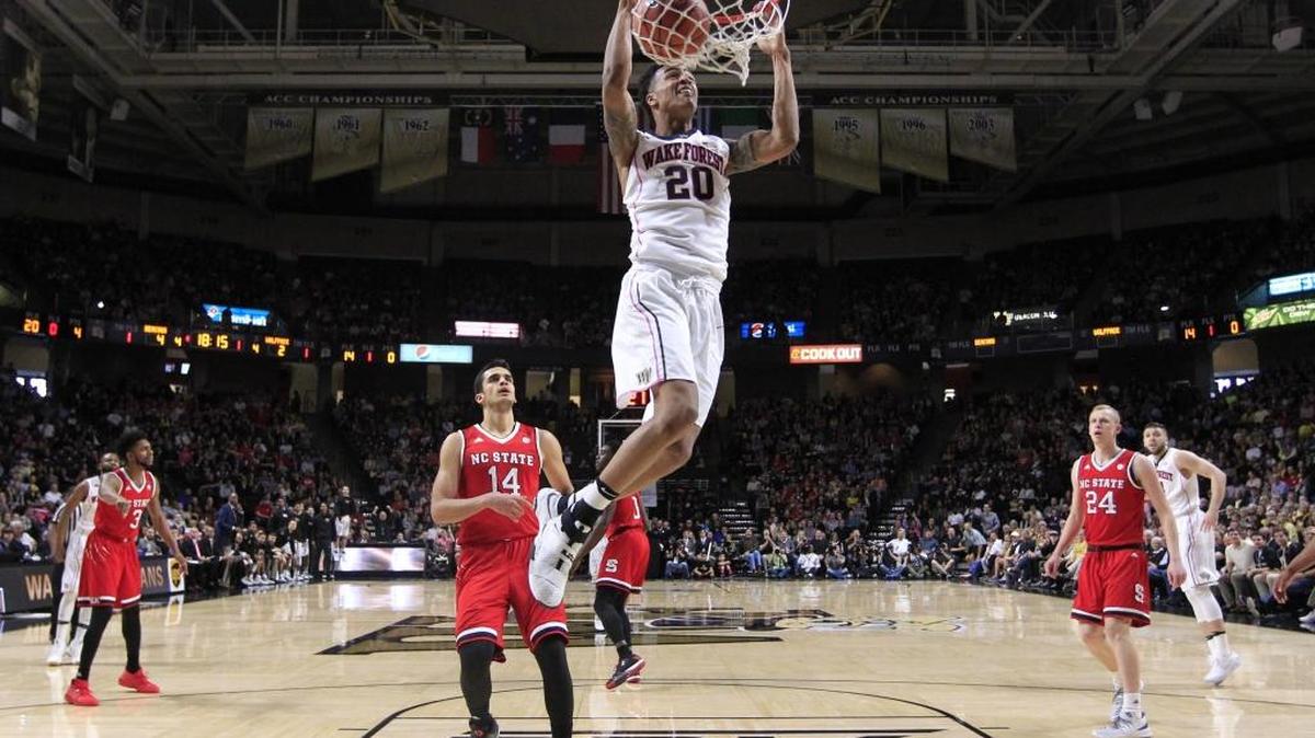 Wake Forest’s John Collins averaged 30 points and 12.5 rebounds in two games last week.