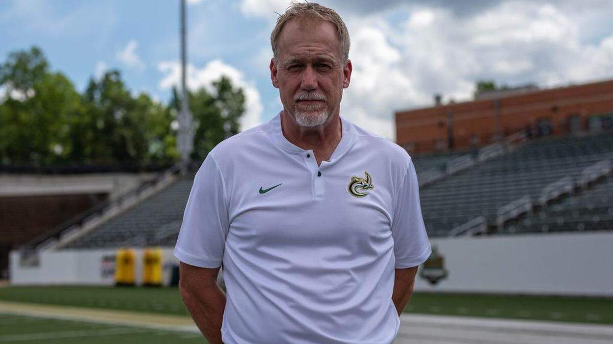 Glenn Spencer is in his first season as the Charlotte 49ers’ defensive coordinator.