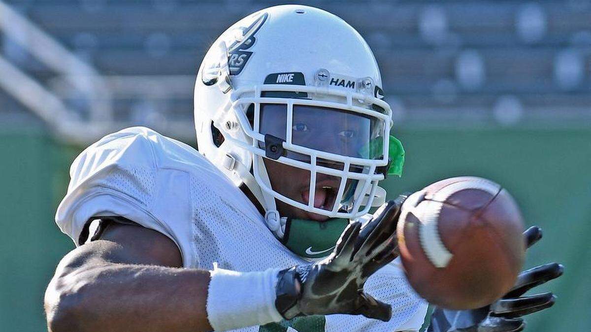 Charlotte 49ers senior receiver Workpeh Kofa is fourth on the school’s all-time receiving list with 849 yards, six touchdowns and 69 receptions.