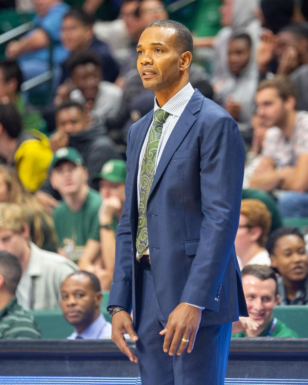 Ron Sanchez made his head-coaching debut with the Charlotte 49ers on Tuesday.
