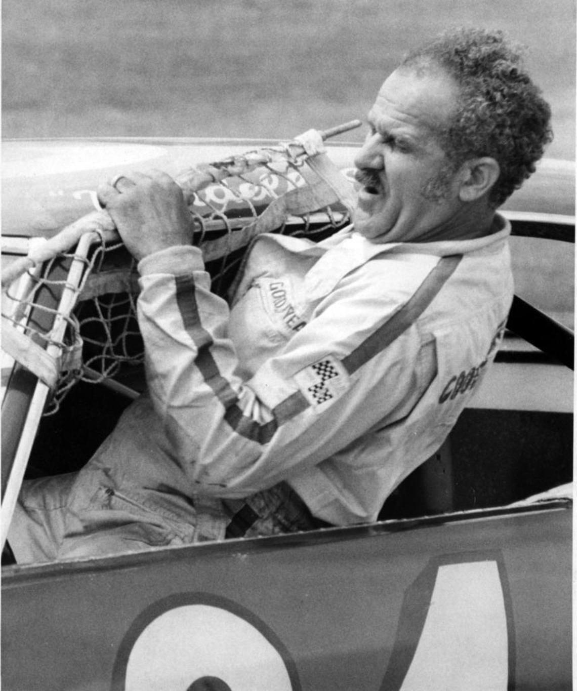NASCAR Hall of Famer Wendell Scott (shown here in 1964 in Jacksonville, Fla.) was the only African-American driver to win a Cup race until Bubba Wallace’s victory Monday.