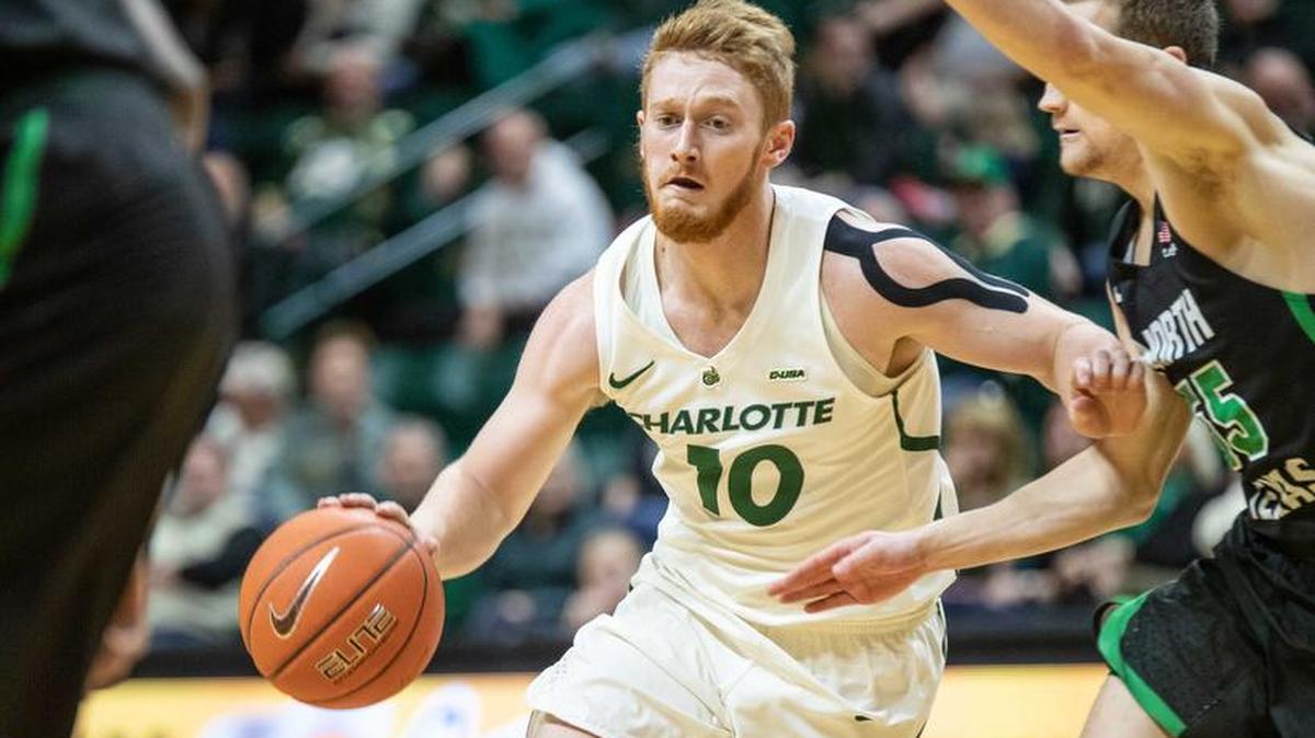 Cooper RObb in the loss to North Texas had a career high 10 rebounds. Charlotte 49ers vs North Texas, Saturday, Febuary 2nd, 2019