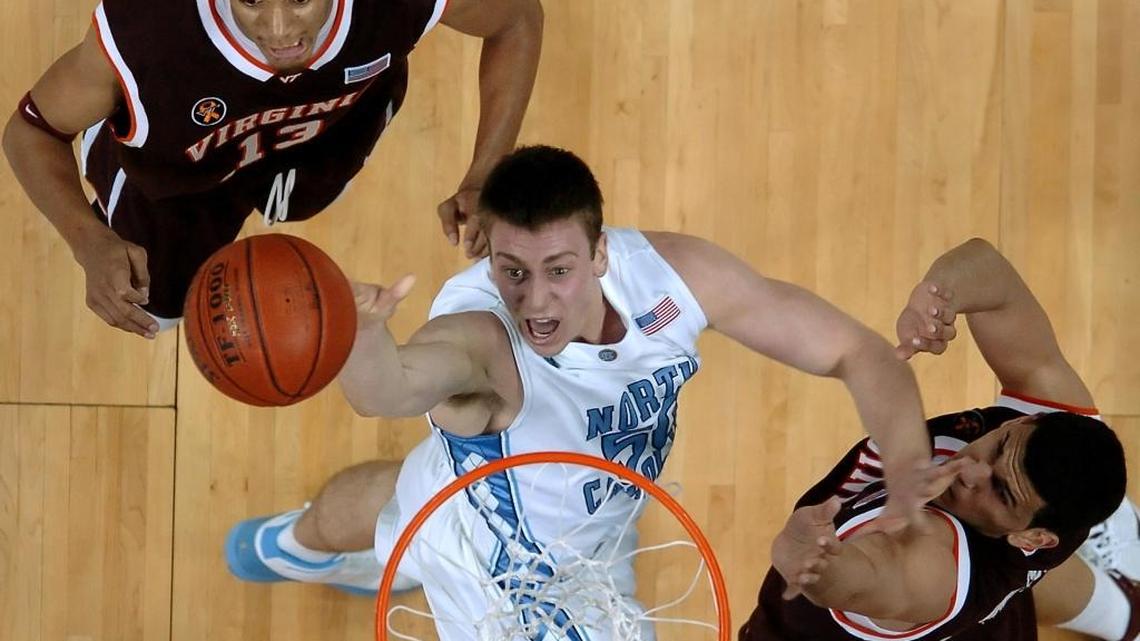 Former UNC star Tyler Hansbrough said he sees shades of himself in one current Tar Heel.