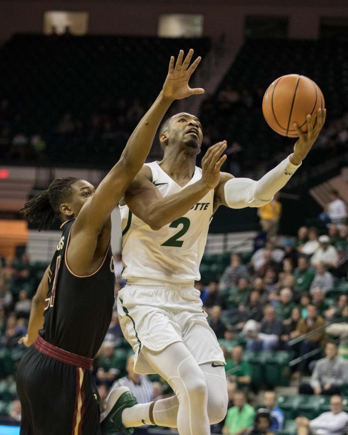 Charlotte 49ers guard Andrien White had 17 points – including 3-of-4 from 3-point range – and a team-high nine rebounds. But he also had seven turnovers.