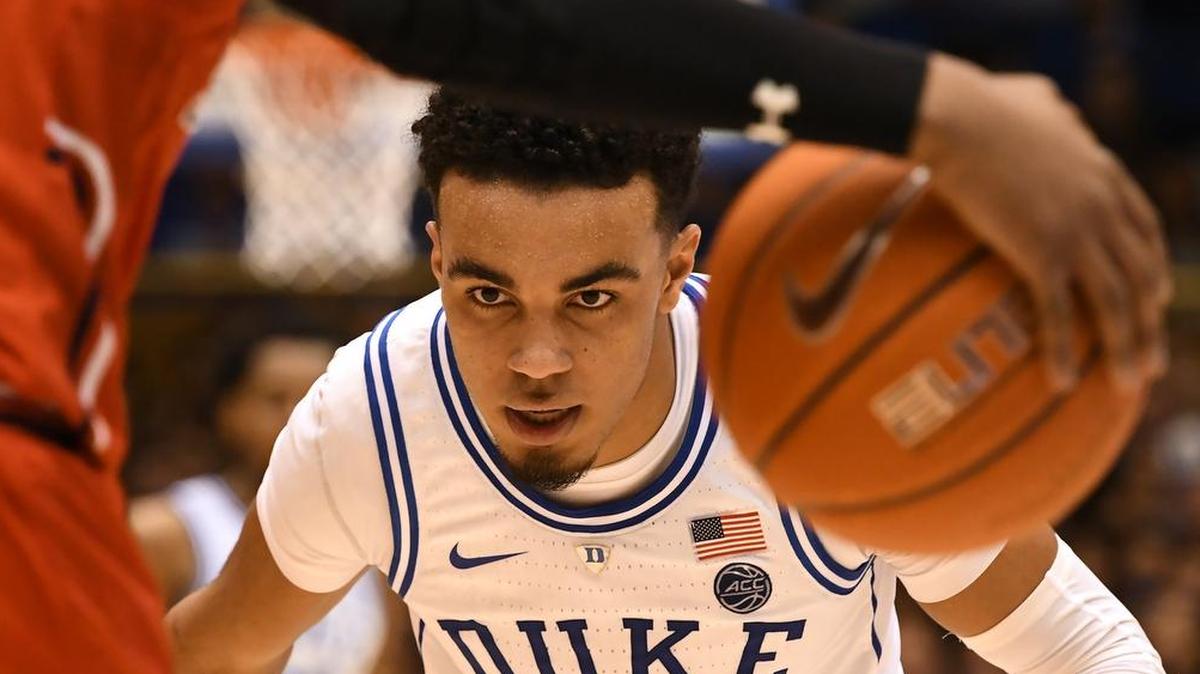 Duke freshman guard Tre Jones (3) had one of his best career games on Saturday against St. John’s, with 13 points, seven rebounds and seven assists in a 30-point victory.