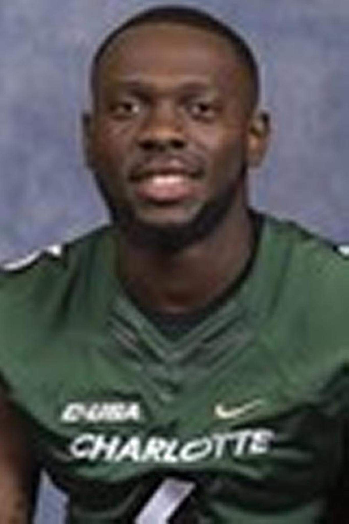 Charlotte 49ers senior receiver Workpeh Kofa.