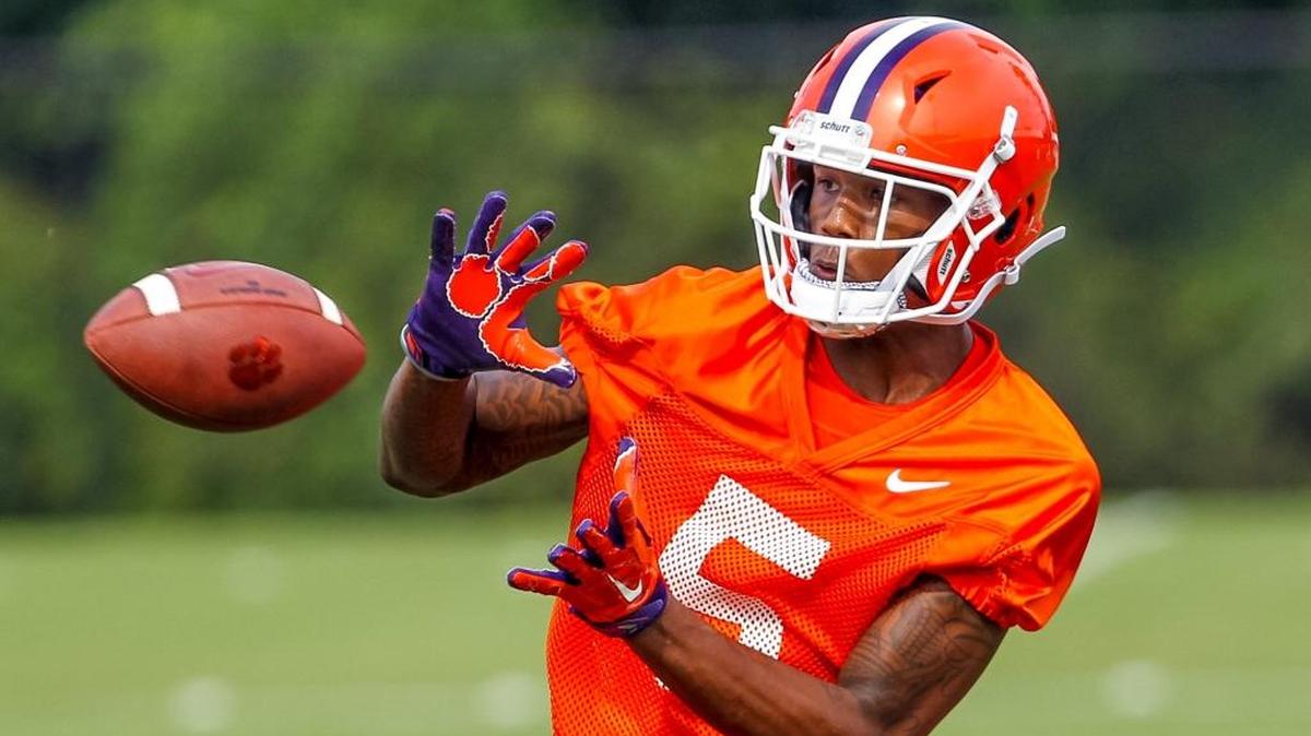 Clemson freshman receiver Tee Higgins has been an emerging threat in the Tigers’ offense the past five games.