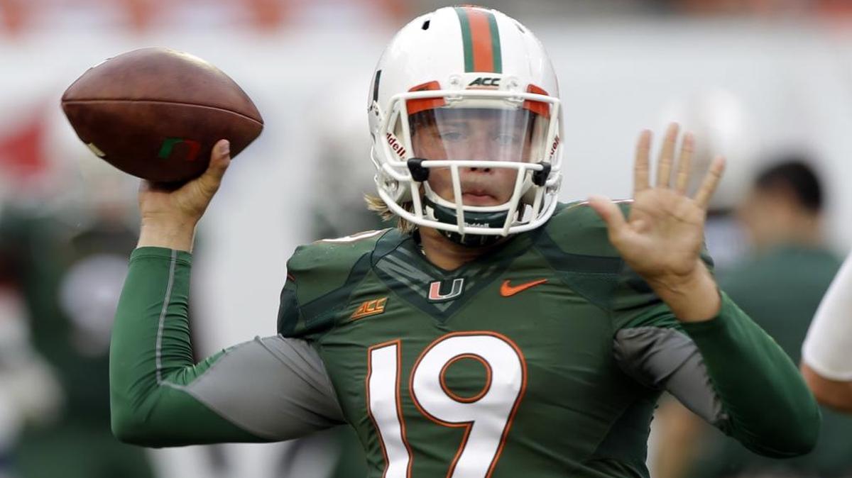 Kevin Olsen started his college football career at Miami, where he never played a down. He’s now with the Charlotte 49ers.