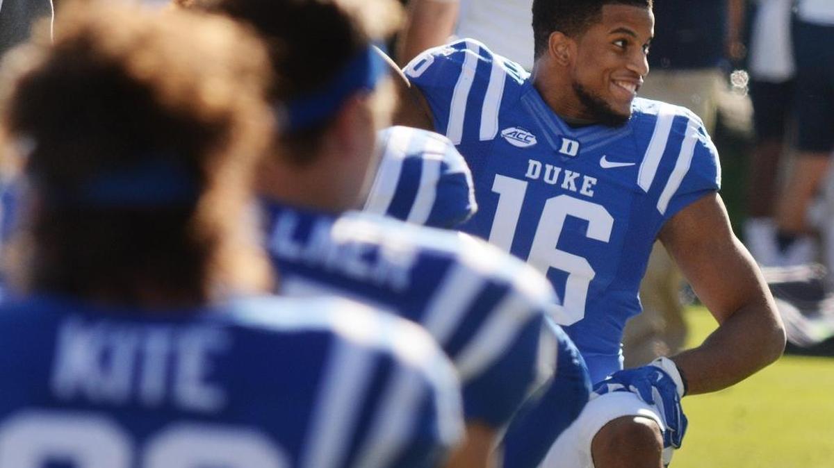 Duke safety Jeremy Cash leads the ACC with 17.5 tackles-for-loss and his 8.8 tackles per game is tied for third in the league.