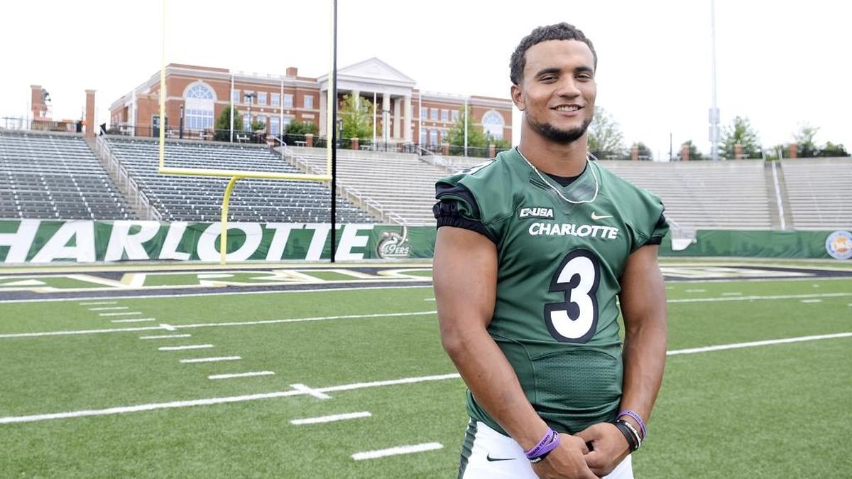 
Charlotte 49ers safety Branden Dozier, who said he received little attention from colleges after his high school career in Topeka, Kan., has become one of Charlotte’s stellar defensive players.



