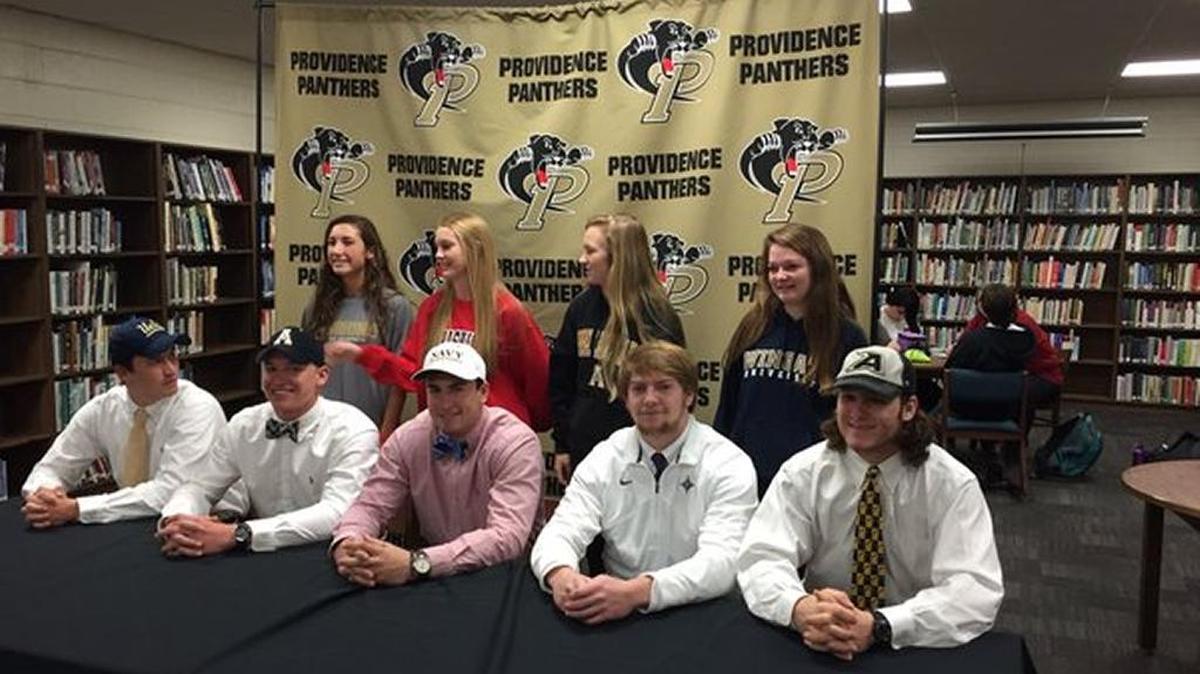 Providence High signees on national signing day