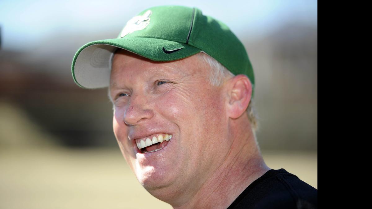 
Football coach Brad Lambert and the Charlotte 49ers will play at least 10 televised games this season. 
