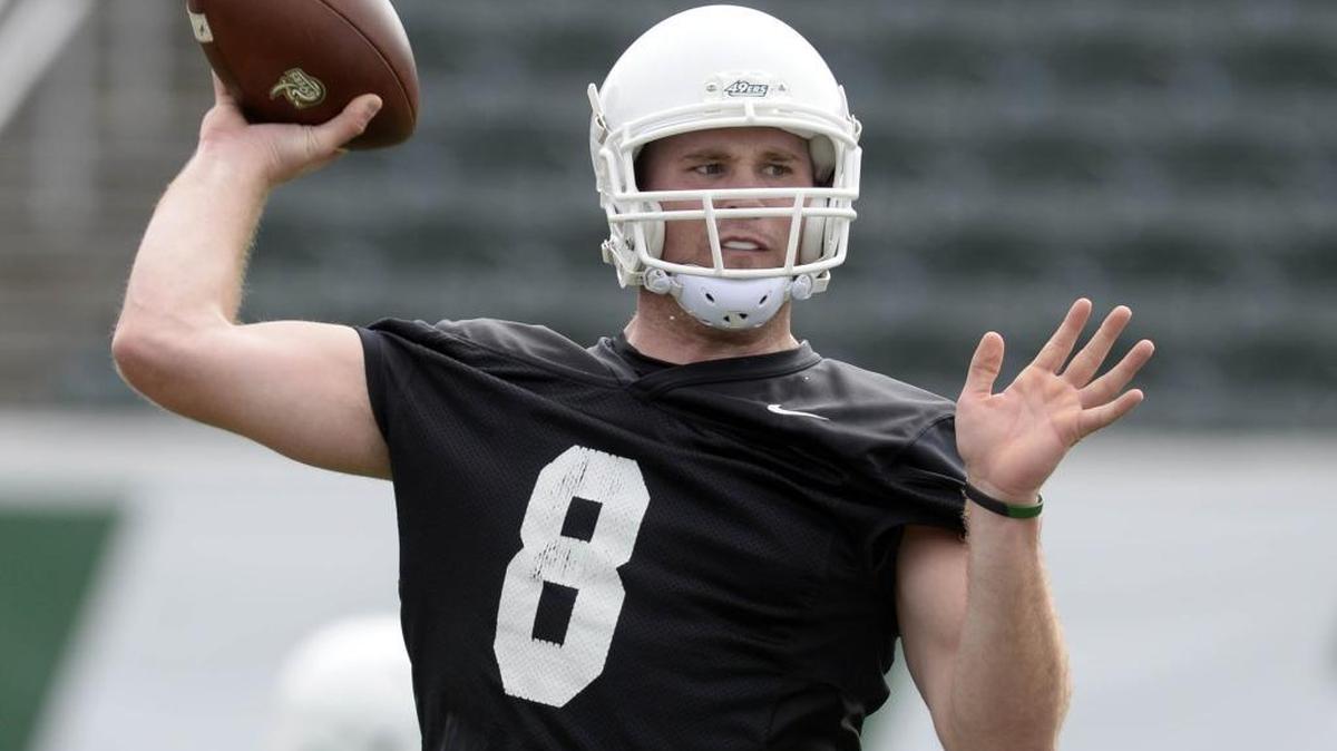 
Charlotte 49ers quarterback Matt Johnson started in the team’s season opener at Georgia State.
