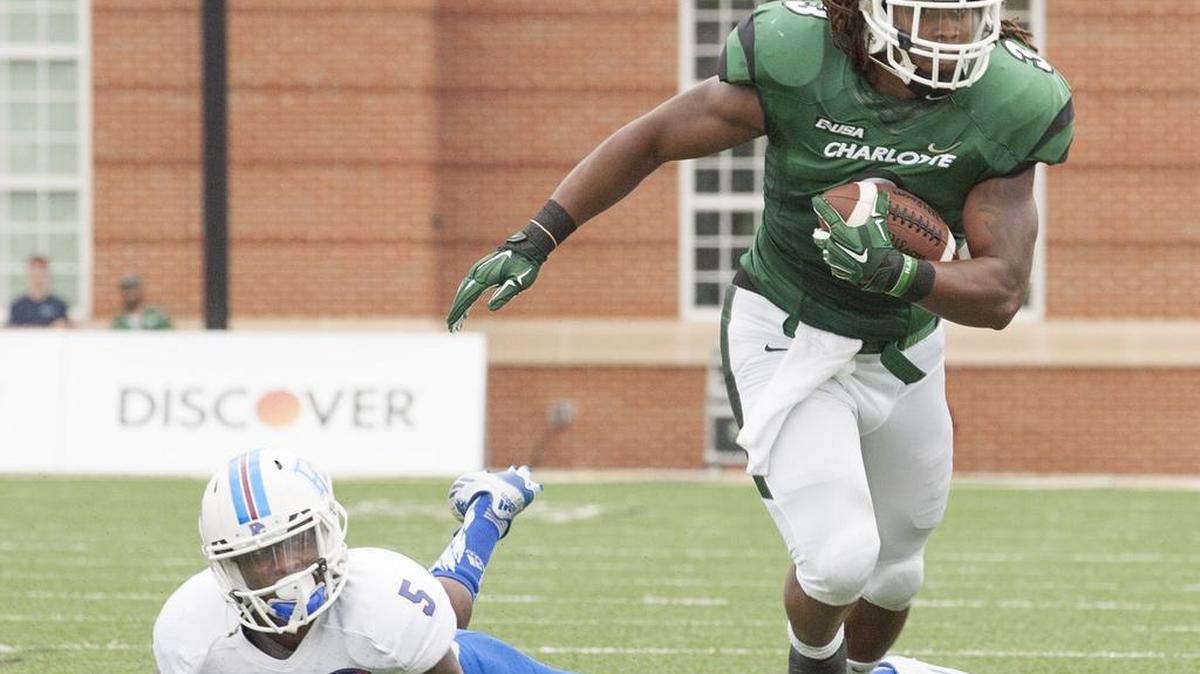 Charlotte running back Kalif Phillips is healthy again after an ankle injury in 2015 kept him from producing back-to-back 1,000-yard seasons.