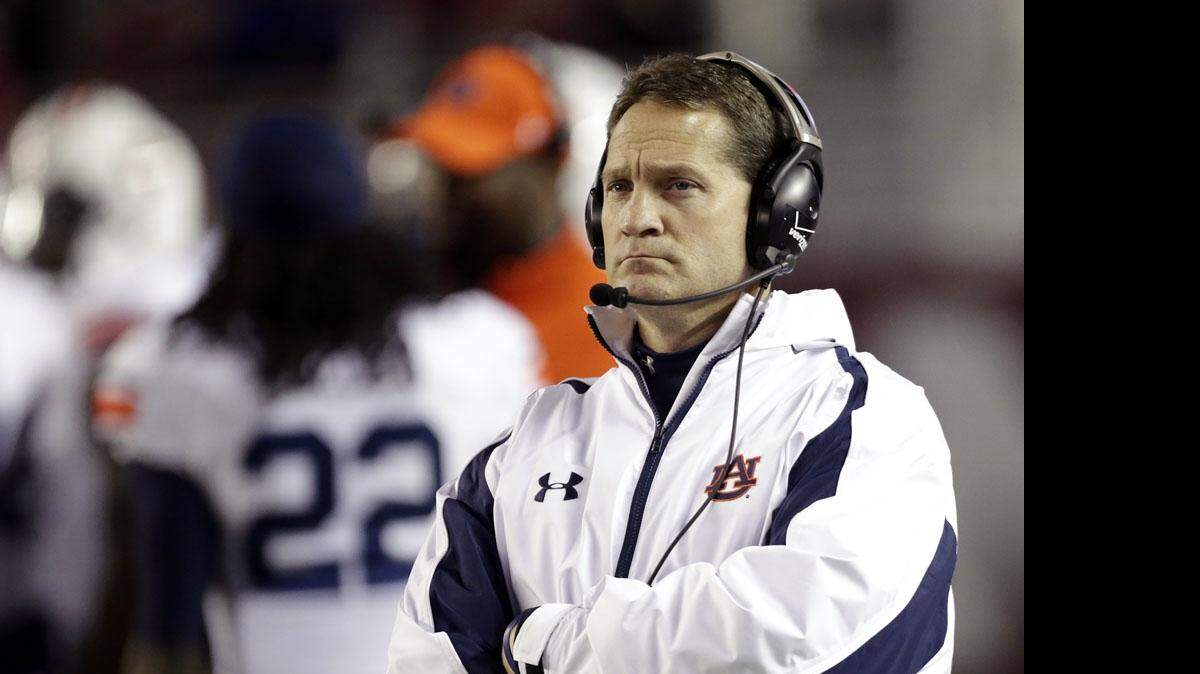 
Former Auburn coach Gene Chizik is known for a no-frills, pressuring defense that uses a traditional 4-3 alignment. It’s a departure from UNC has used the past three seasons, and the change is likely to come with no shortage of challenges – among them recruiting suitable personnel for the style of play Chizik prefers.


