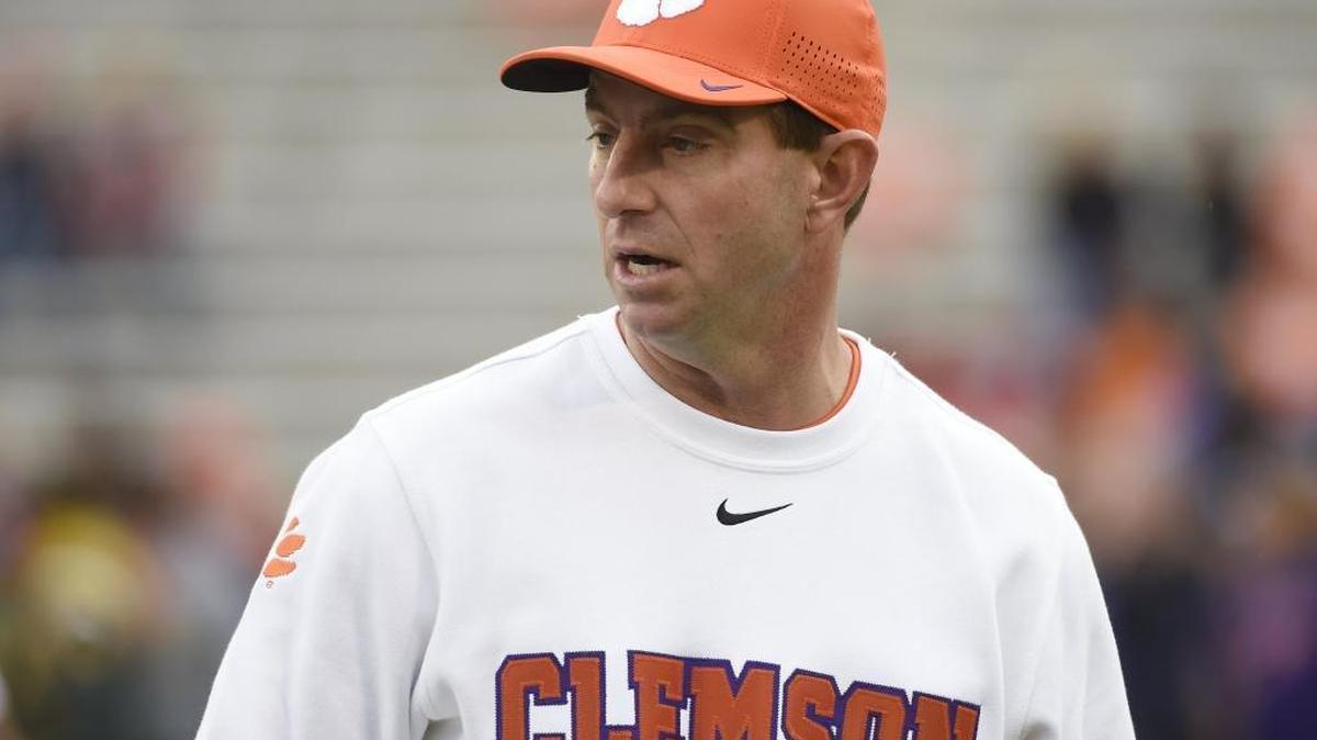 Clemson coach Dabo Swinney believes his football program has been the most consistent in the country this season.