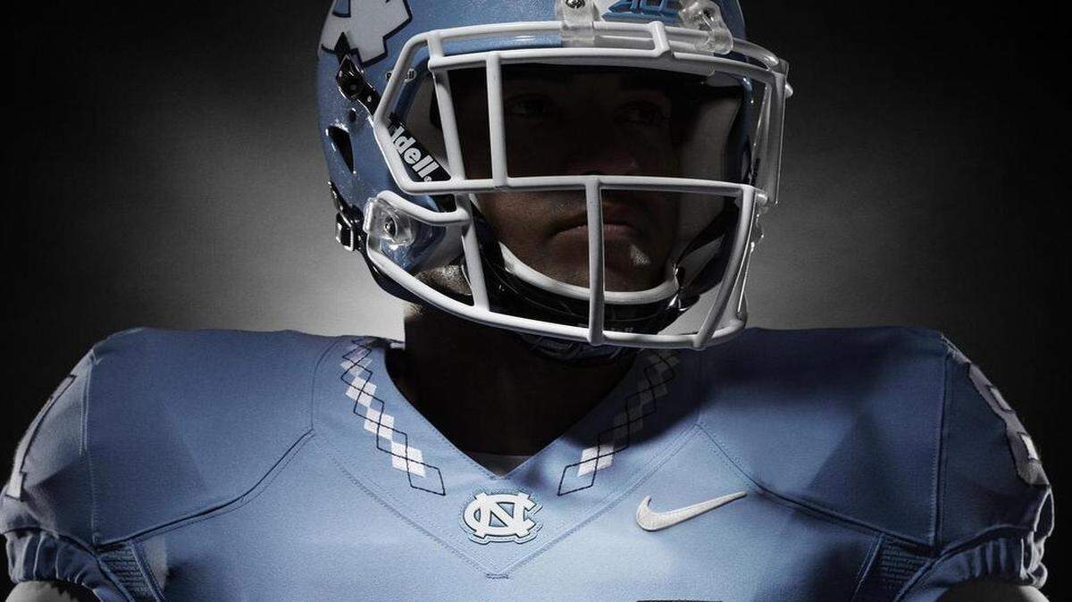 
UNC’s new football uniform design.
