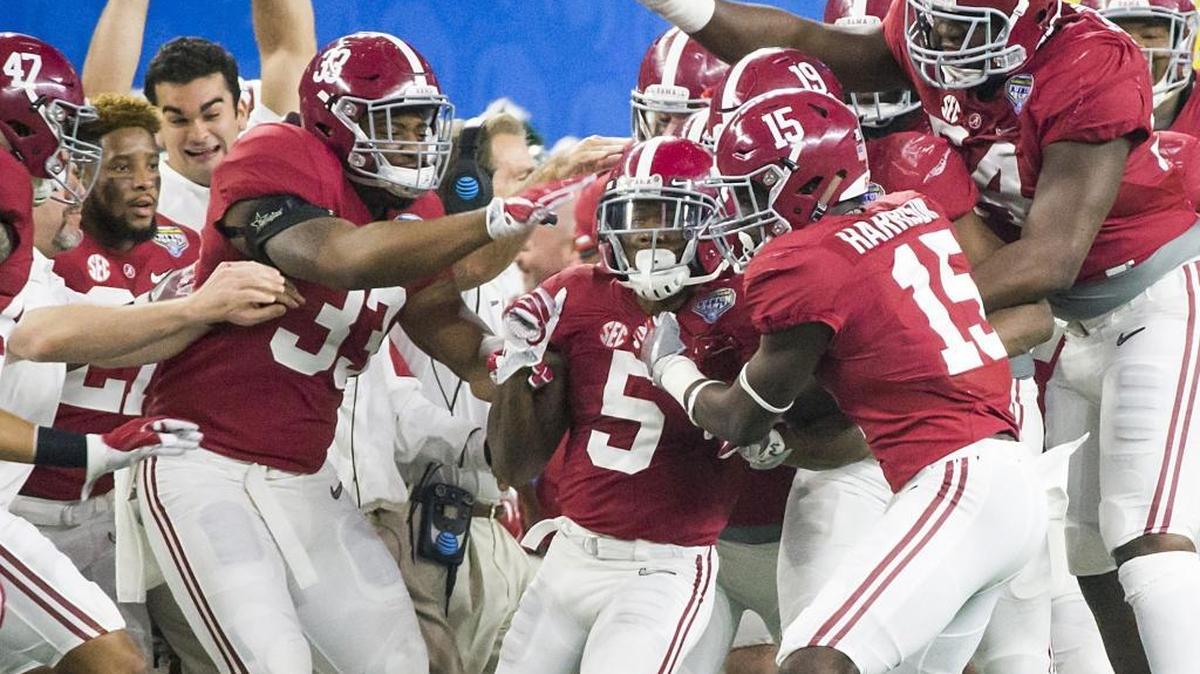 A final between No. 1 Clemson and No. 2 Alabama on Jan. 11 in Glendale, Arizona, feels like one of those playoff deals where lopsided semifinals feel like an acceptable tariff toward big enticement.