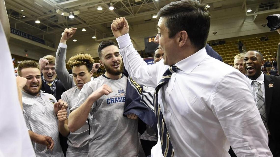 UNC Greensboro men’s basketball coach Wes Miller endured four consecutive losing seasons before posting a 25-10 record last season and a 27-7 mark this year. The Spartans won the Southern Conference tournament to receieve an automatic berth to the NCAA tournament.