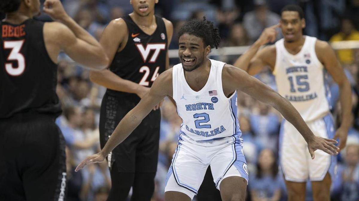 North Carolina guard Coby White and the No. 8-ranked Tar Heels will visit Wake Forest on Saturday in ACC men’s basketball.