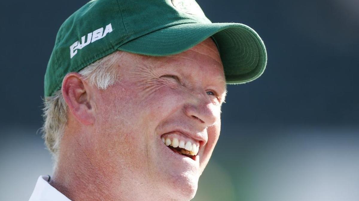 Brad Lambert is in his eighth year as the Charlotte 49ers’ football coach.