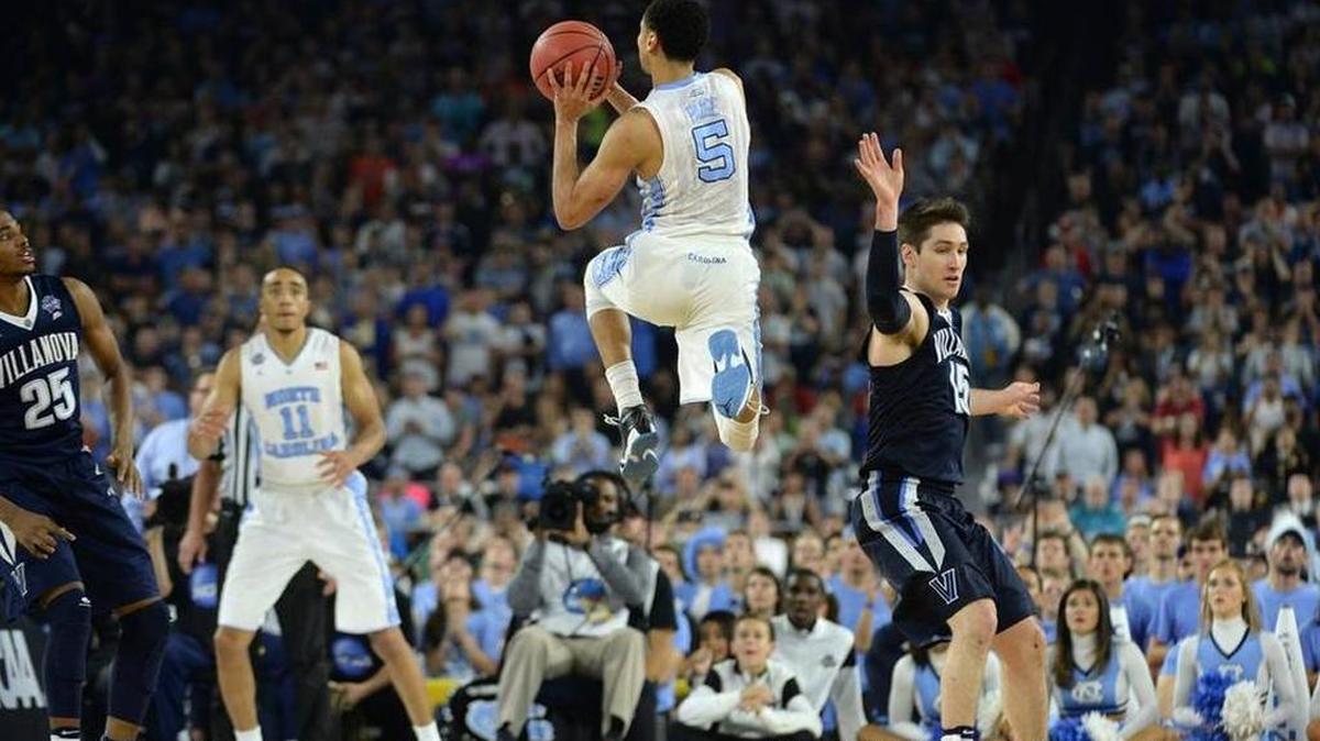 UNC’s Marcus Paige made one of the great shots in NCAA tournament history in the national championship game against Villanova last year -- and then Kris Jenkins upstaged it 4.7 seconds later.