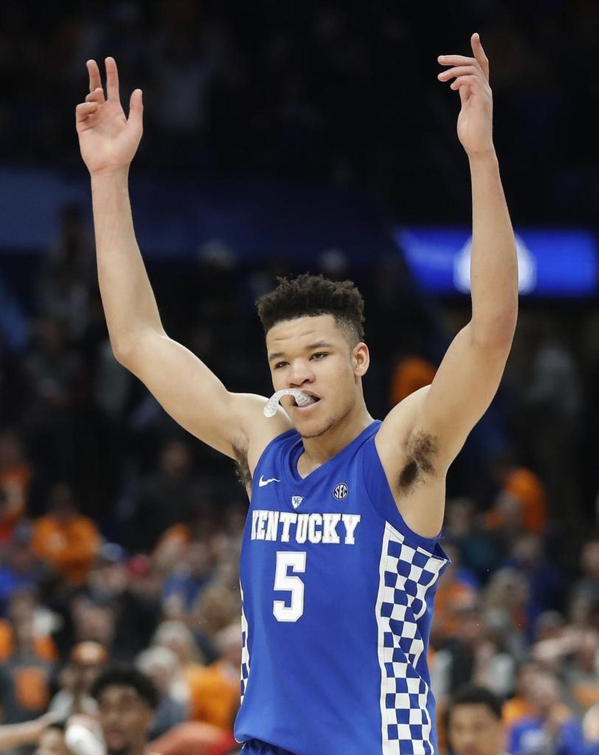 Kentucky forward Kevin Knox was always going to be Kentucky’s designated shooter this season, but coach John Calipari demanded more