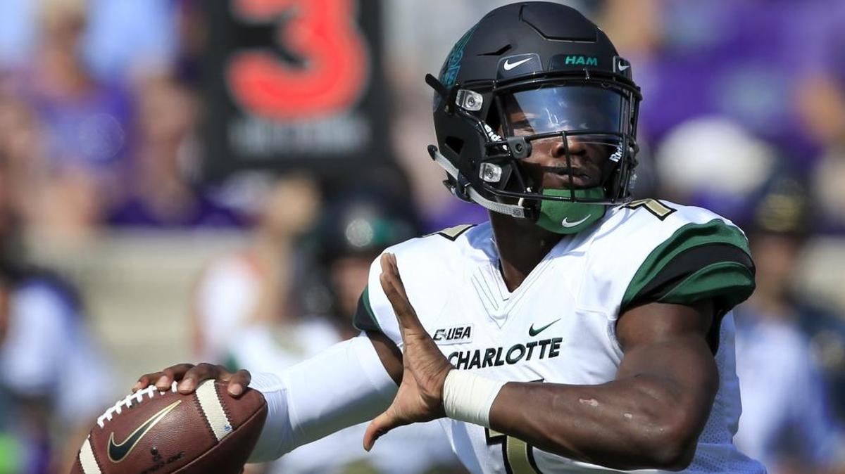 Charlotte quarterback Hasaan Klugh played a leading role in the 49ers’ lone victory, a 17-14 victory against Ala.-Birmingham on Oct. 21.
