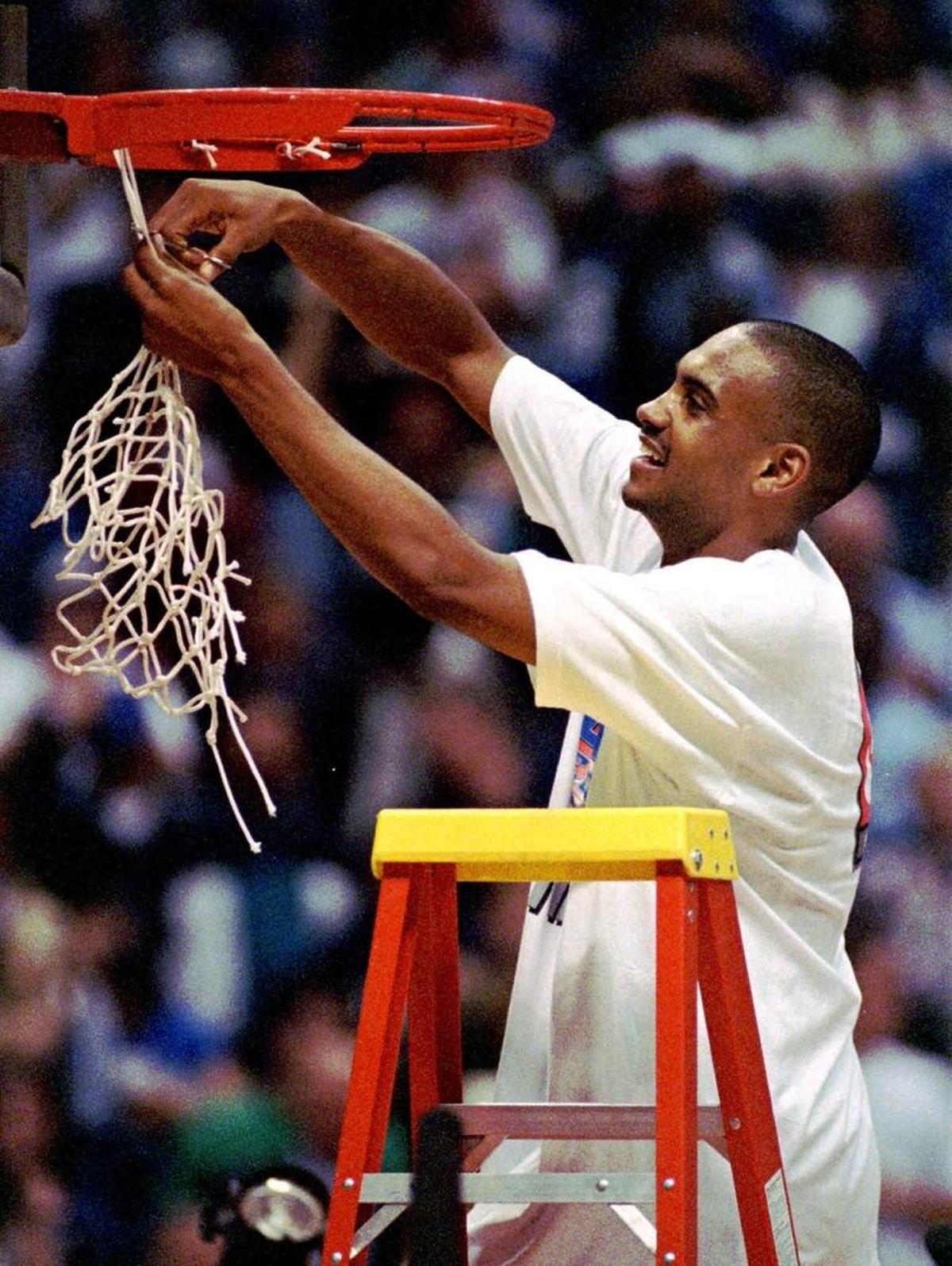 Grant Hill played in three national championship games at Duke, winning two and losing the final one to Arkansas as a senior in 1994.